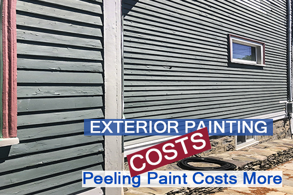 2222- Castle Complements Painting Exterior Painting Peeling Costs More