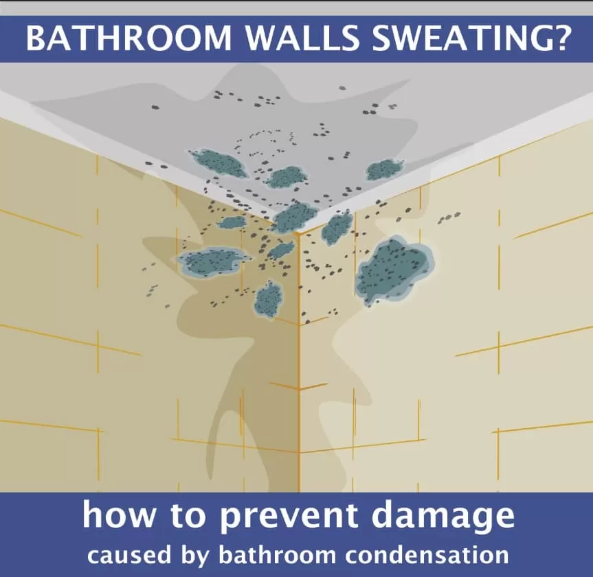 CastleComplements Blog Bathroom Walls Sweating Condensation 